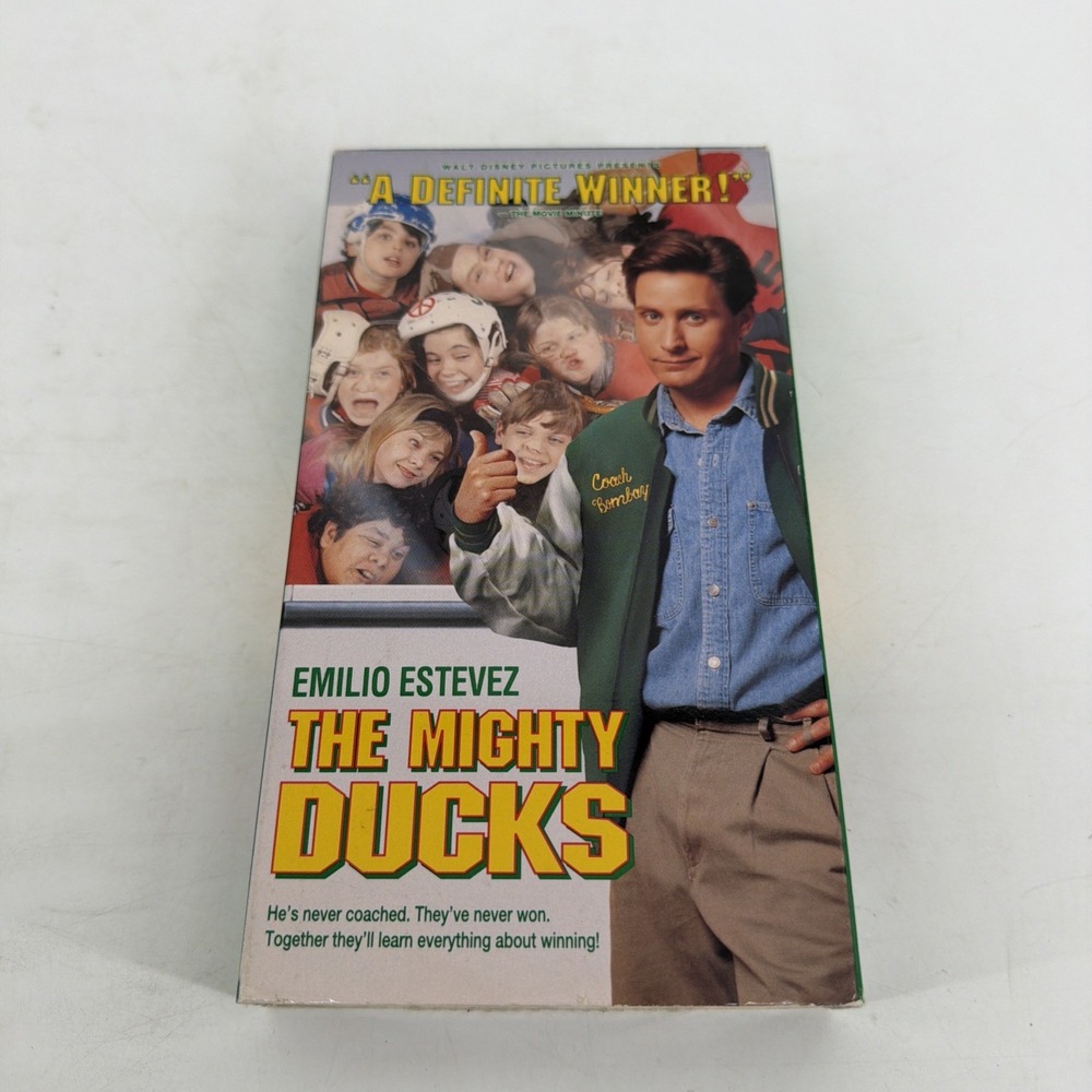 The Mighty Ducks (VHS, 1993)